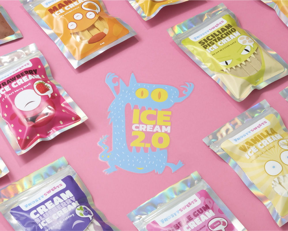 Frosty Sweets Packaging