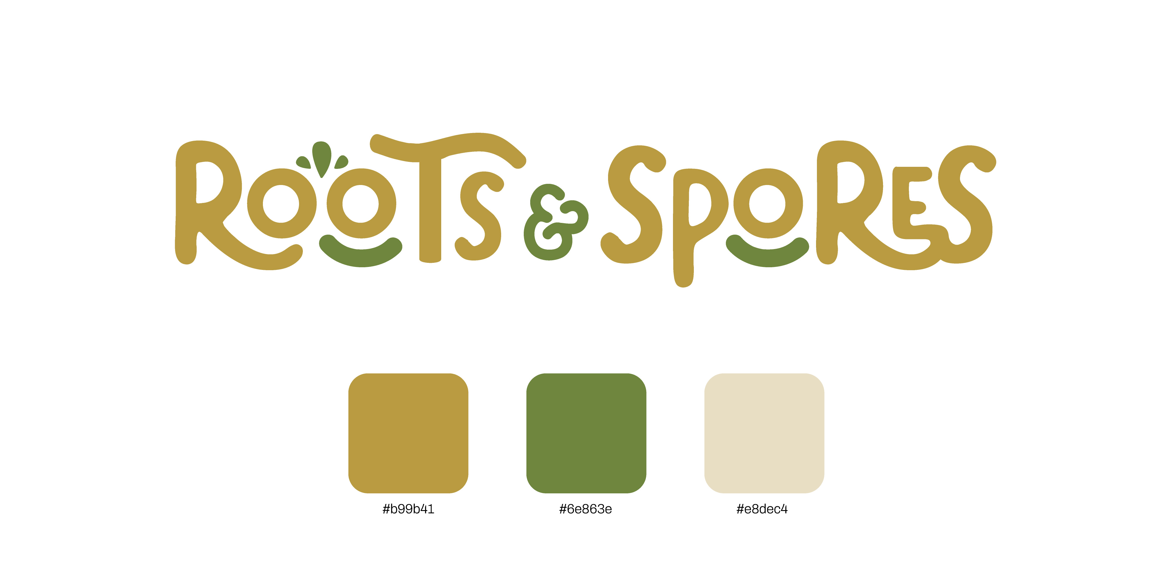 Roots Spores Branding